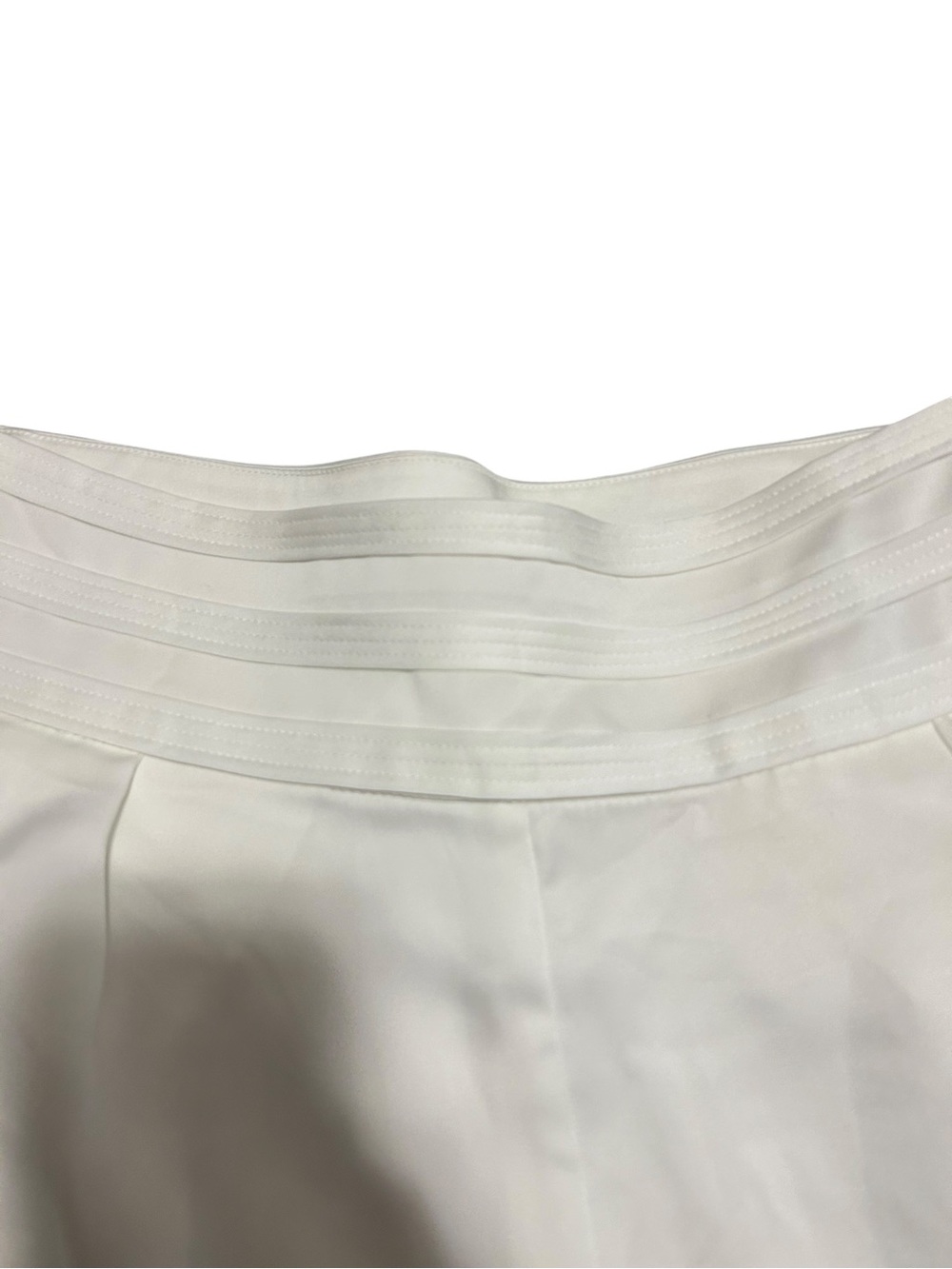 Ramy Brook Joss Pleated Shorts Ivory Size 4 - Picture 4 of 10